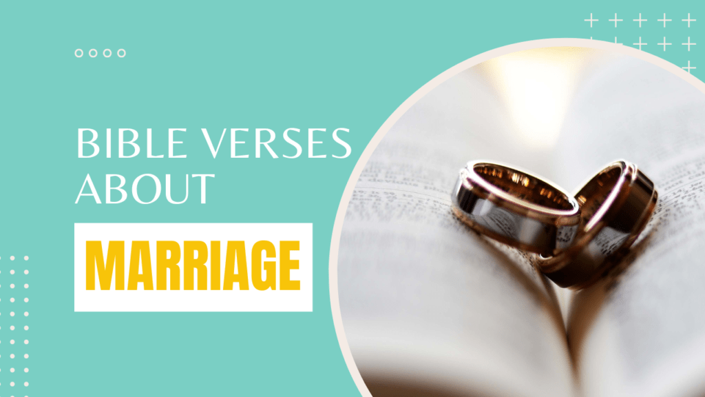 Bible verses about marriage
